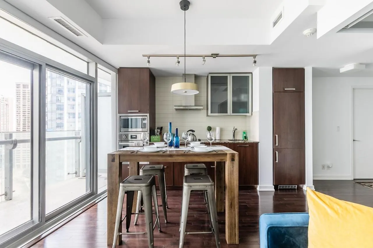 Apartment Stylish 1Br Condo - Cn Tower View, Entertainment District-Downtown Toronto