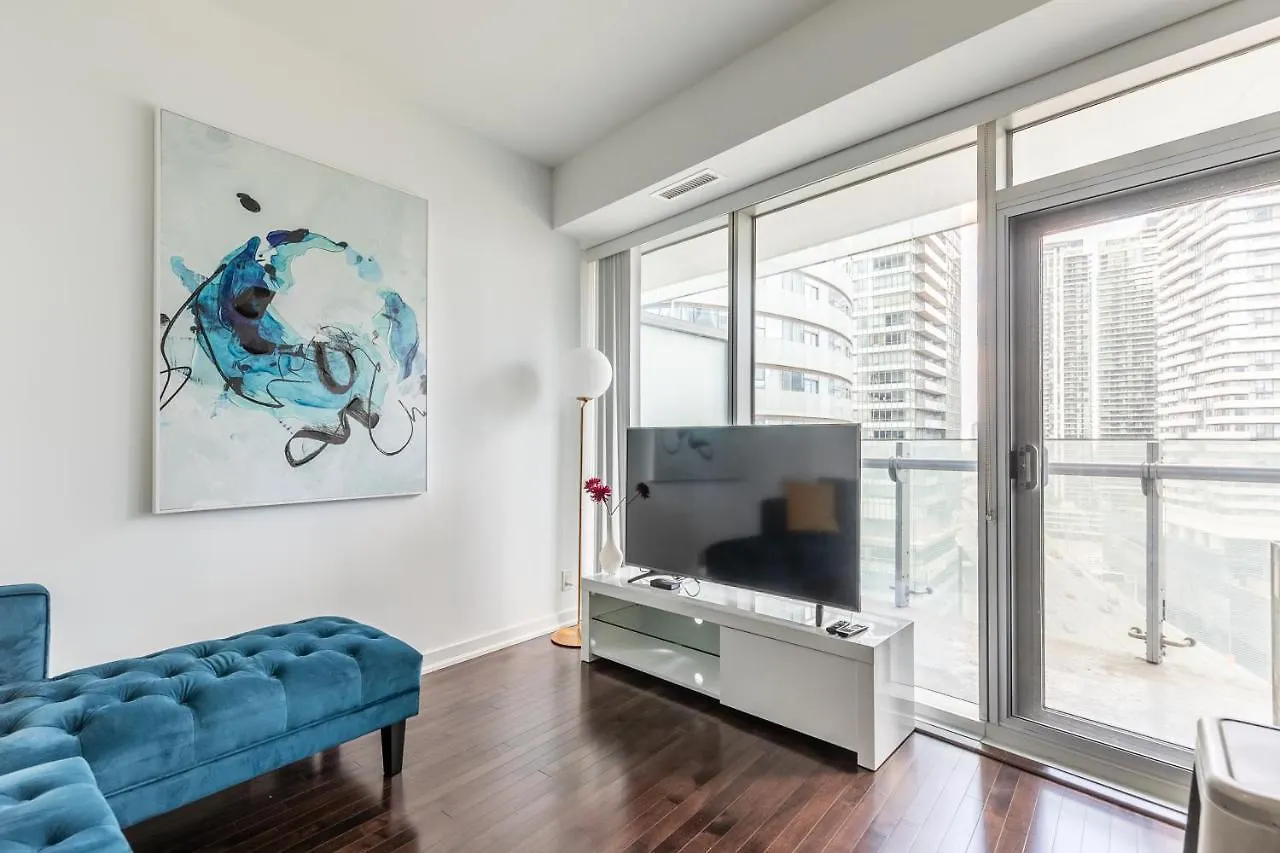 Stylish 1Br Condo - Cn Tower View, Entertainment District-Downtown Toronto Apartment