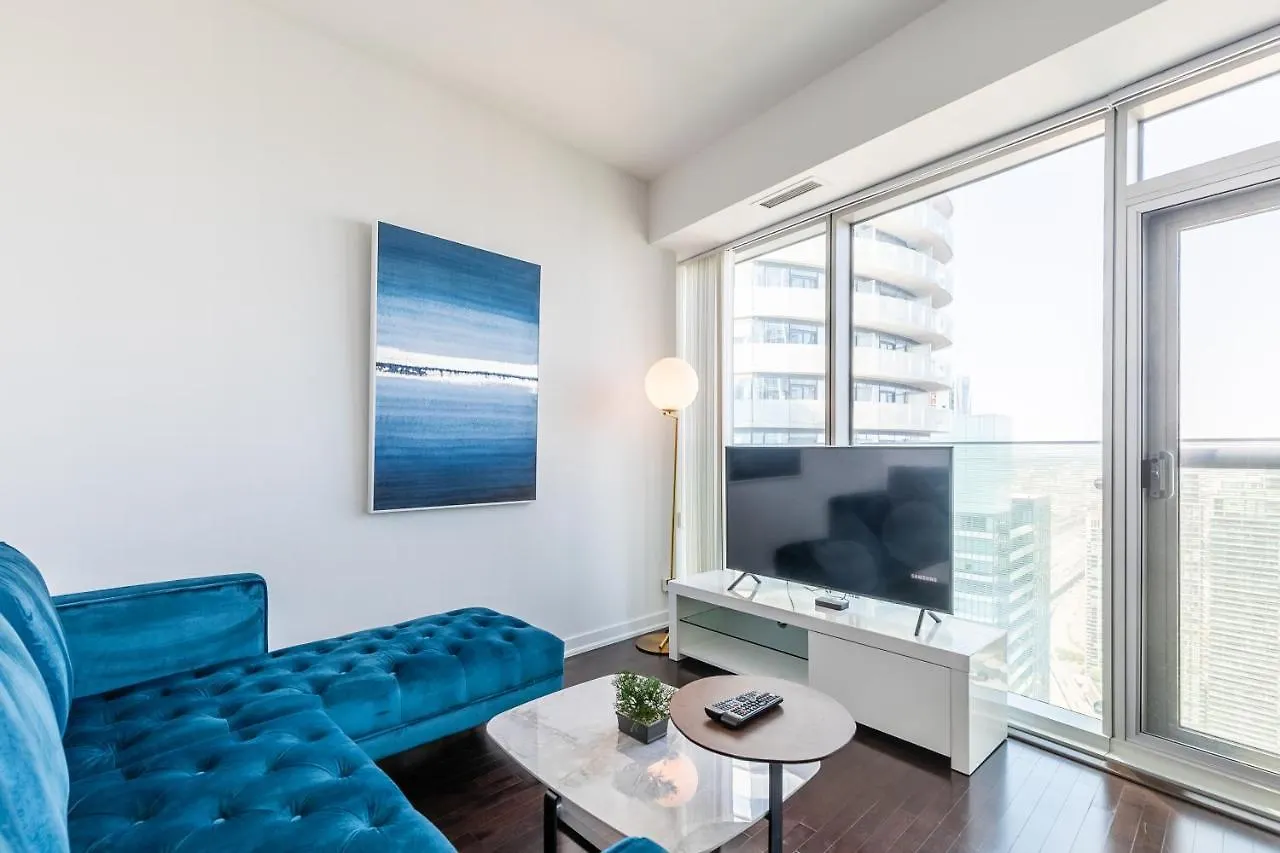 Stylish 1Br Condo - Cn Tower View, Entertainment District-Downtown Toronto