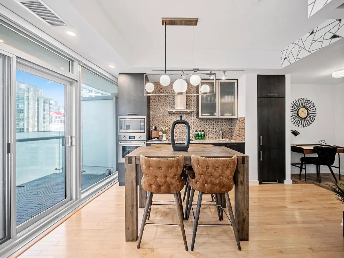 Stylish 1Br Condo - Cn Tower View, Entertainment District-Downtown Toronto Lägenhet