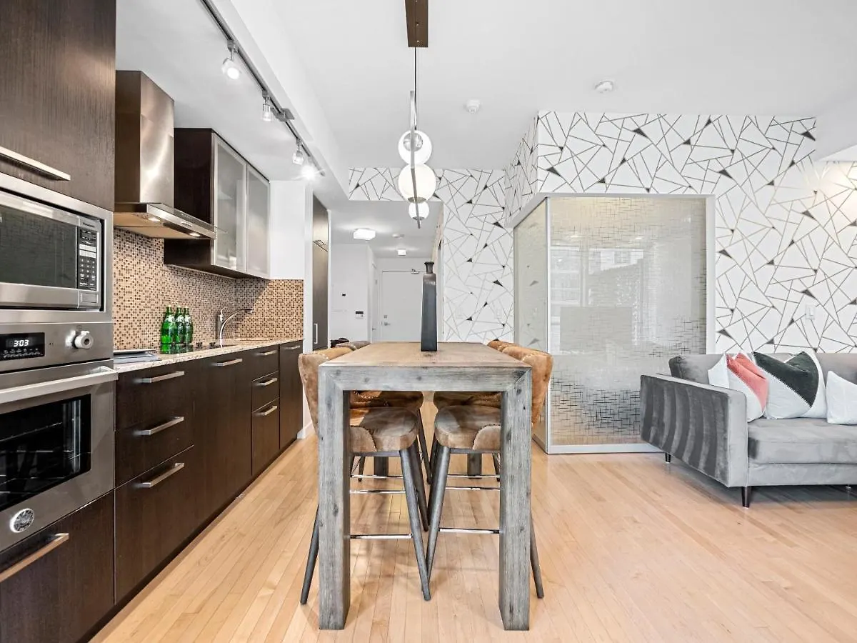 Stylish 1Br Condo - Cn Tower View, Entertainment District-Downtown Toronto Lägenhet